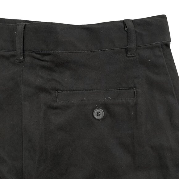 School Approved Uniform Pants Youth 18 Black Flat Front Straight Leg - Picture 7 of 10